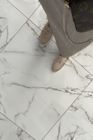 Mocassins Ouvertes -  Beige