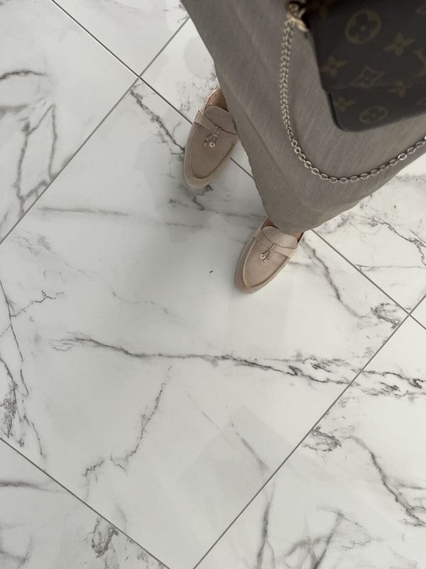 Mocassins Ouvertes -  Beige
