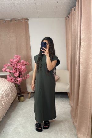 Robe Chloé - Kaki