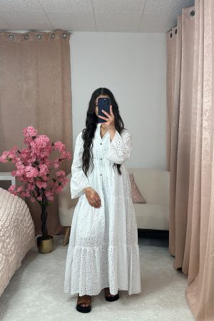 Robe Camélia -  Blanc
