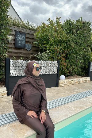 Birkini à Zip - Marron