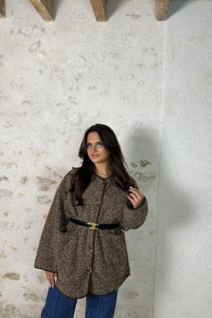 Veste Moumouté - Taupe
