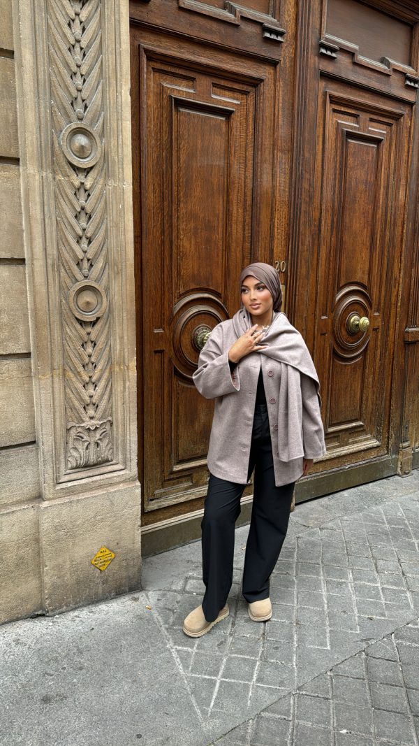 Veste Élyssa - Taupe