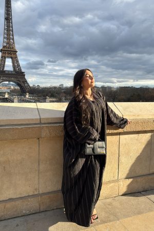 Abaya Wiam - Noir