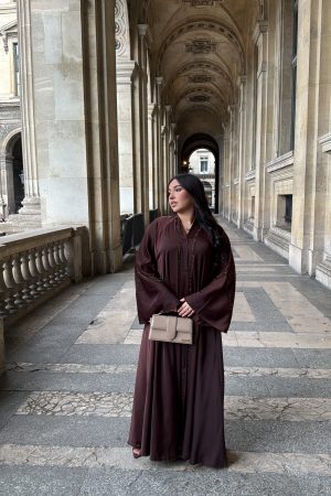 Abaya Nour - Marron