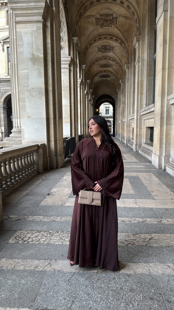 Abaya Nour - Marron