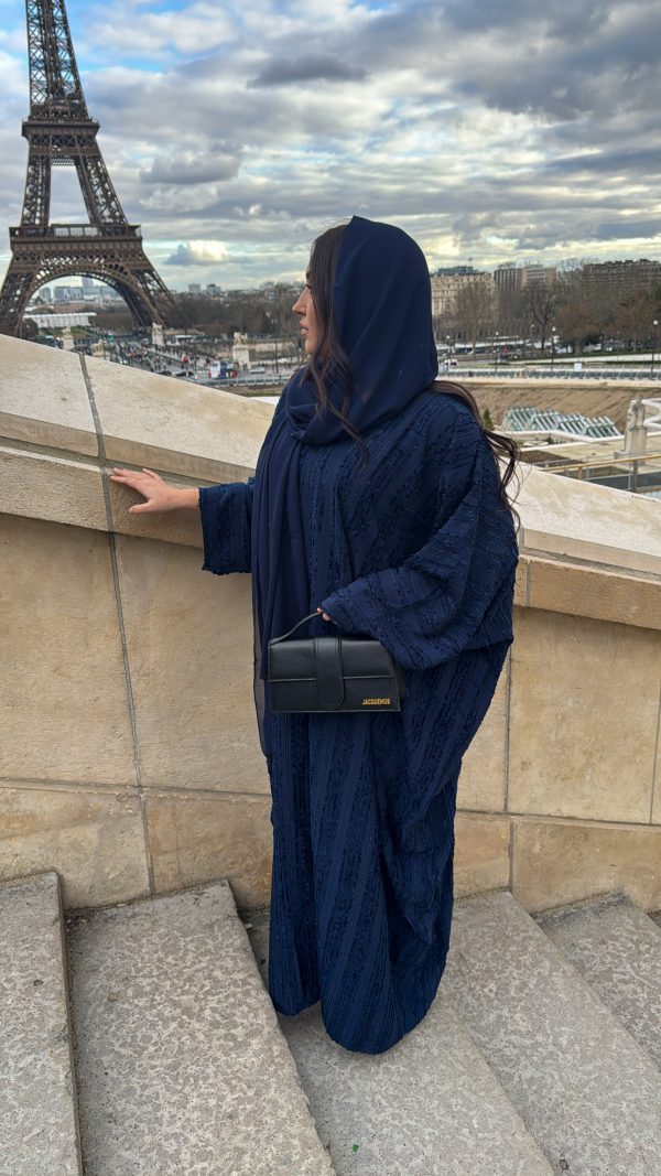 Abaya wiam - Bleu Marine
