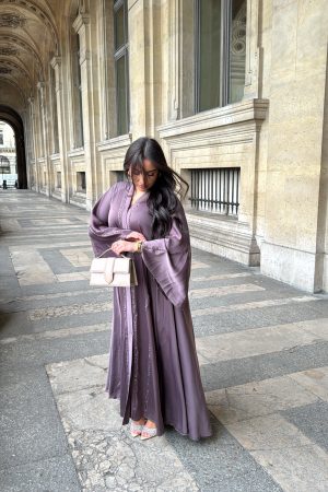 Abaya Nour - Mauve