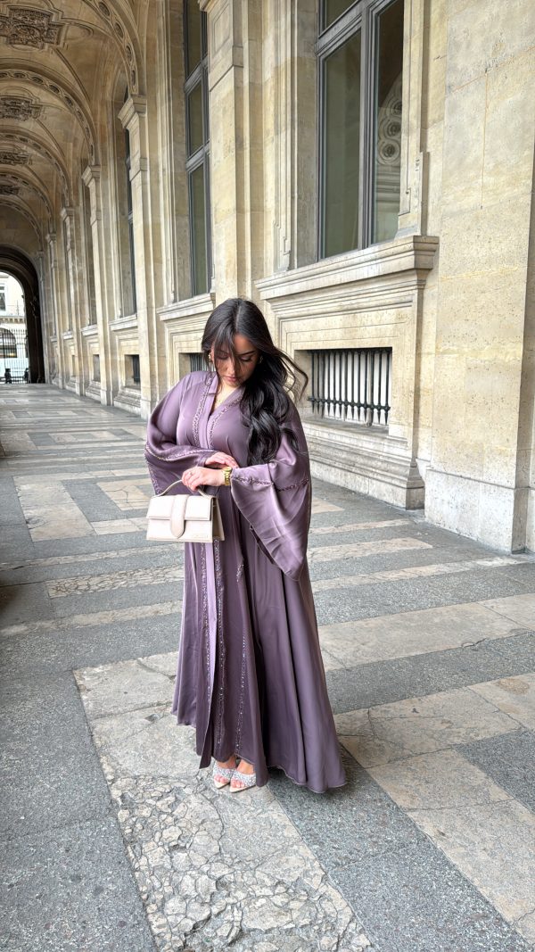 Abaya Nour - Mauve