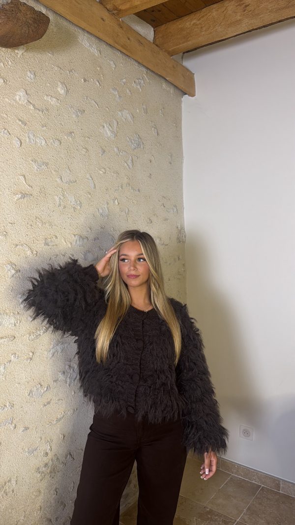 Pull Froufrou - Marron