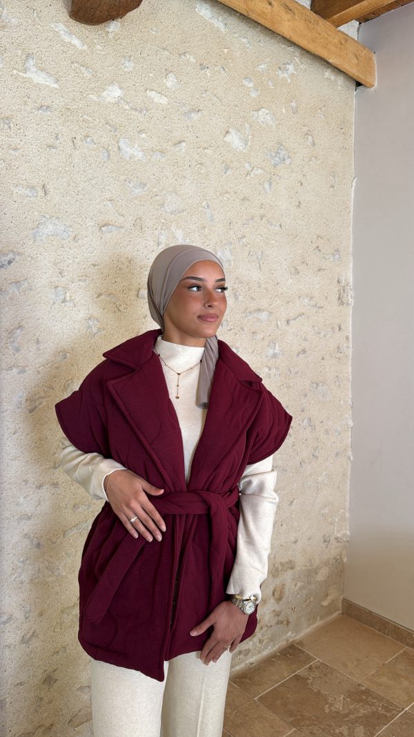 Veste Matelassé Sans Manches