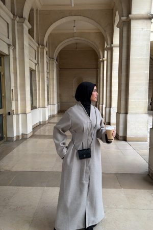 Manteau Long Cintré