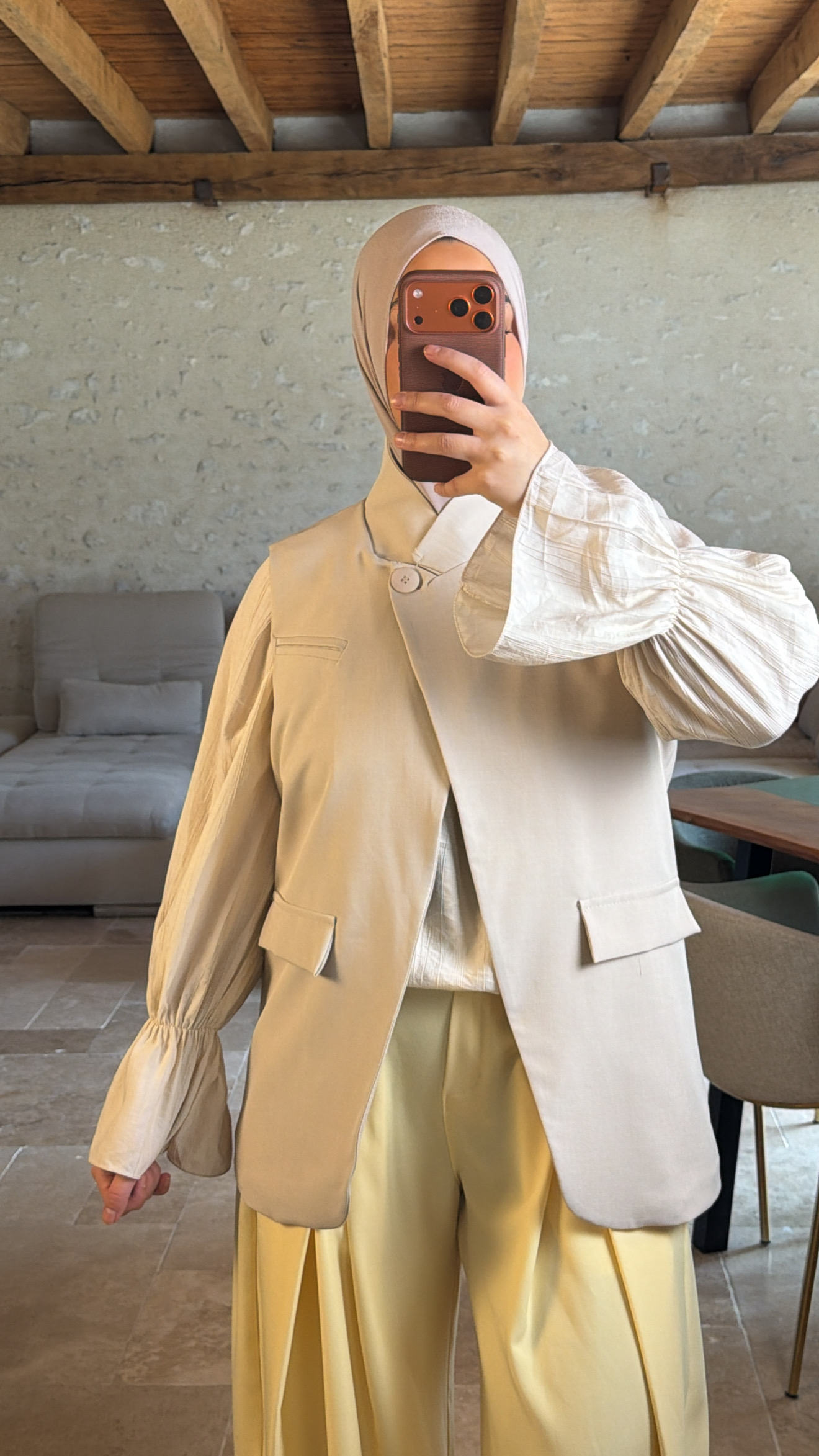 Blazer Sans Manches
